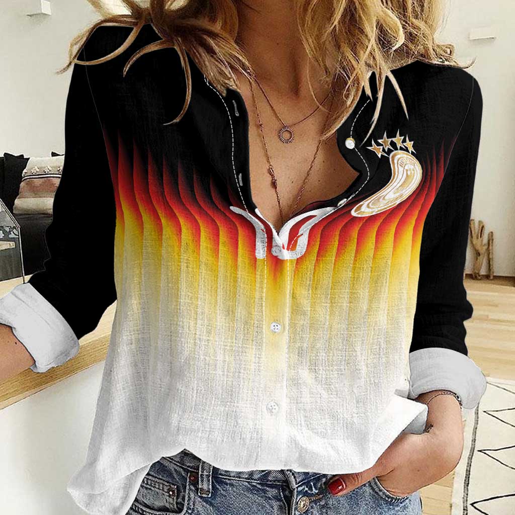 Custom Germany Football Women Casual Shirt Die Mannschaft 2026 - Wonder Print Shop