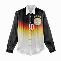 Custom Germany Football Women Casual Shirt Die Mannschaft 2026 - Wonder Print Shop