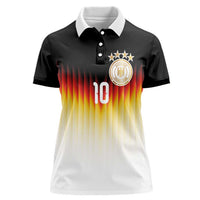 Custom Germany Football Women Polo Shirt Die Mannschaft 2026 - Wonder Print Shop
