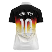 Custom Germany Football Women Polo Shirt Die Mannschaft 2026 - Wonder Print Shop