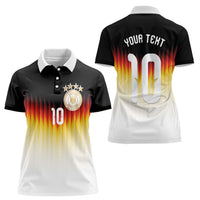 Custom Germany Football Women Polo Shirt Die Mannschaft 2026 - Wonder Print Shop