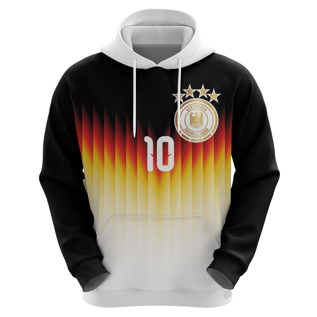 Custom Germany Football Zip Hoodie Die Mannschaft 2026 - Wonder Print Shop