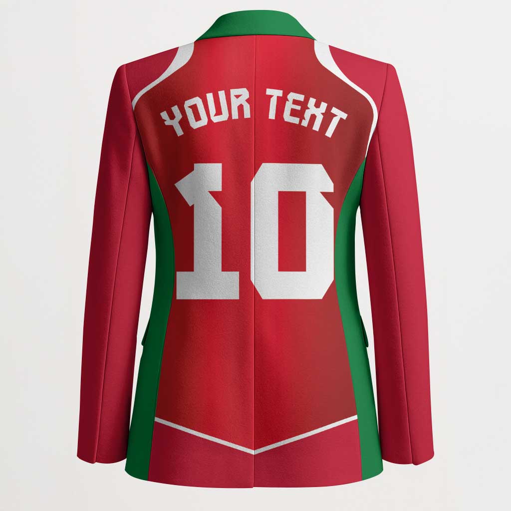 Custom Wales Football Blazer The Dragons Sporty Style - Wonder Print Shop