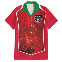 Custom Wales Football Hawaiian Shirt The Dragons Sporty Style - Wonder Print Shop