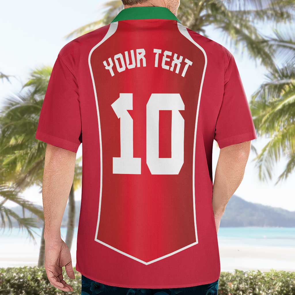 Custom Wales Football Hawaiian Shirt The Dragons Sporty Style - Wonder Print Shop