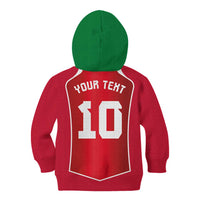 Custom Wales Football Kid Hoodie The Dragons Sporty Style - Wonder Print Shop