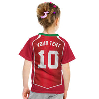 Custom Wales Football Kid T Shirt The Dragons Sporty Style - Wonder Print Shop
