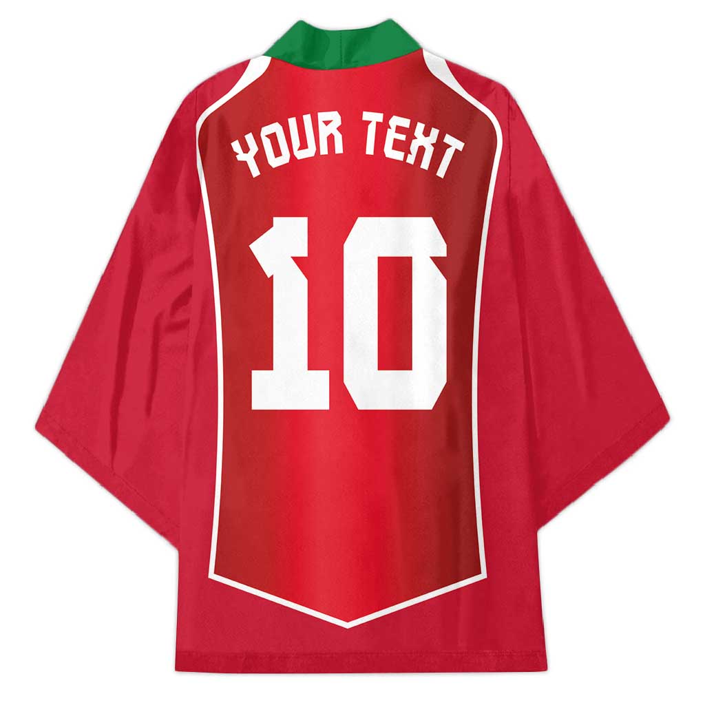 Custom Wales Football Kimono The Dragons Sporty Style - Wonder Print Shop