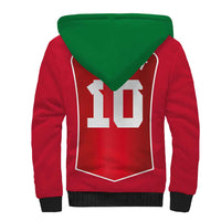 Custom Wales Football Sherpa Hoodie The Dragons Sporty Style - Wonder Print Shop