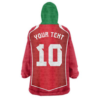 Custom Wales Football Wearable Blanket Hoodie The Dragons Sporty Style - Wonder Print Shop