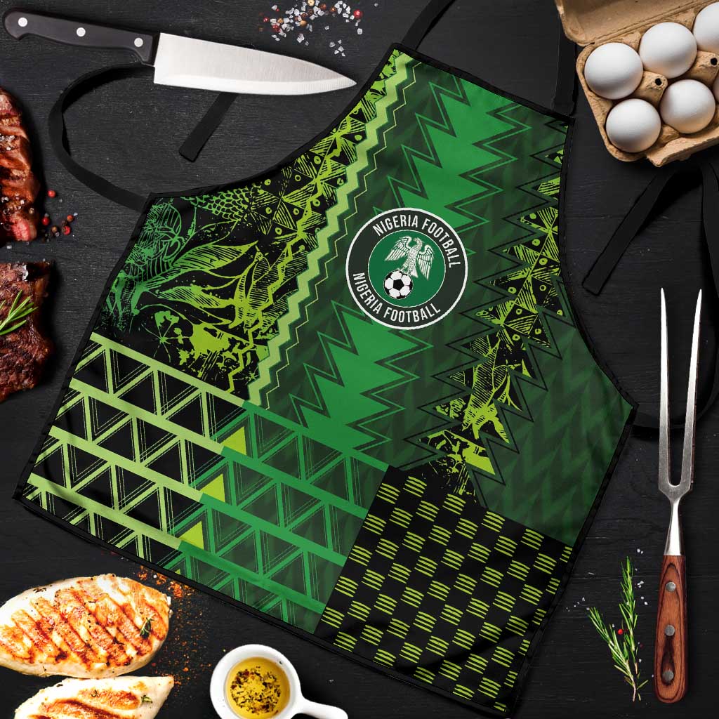 Nigeria Football Apron The Naija-Tribal Sporty Style - Wonder Print Shop