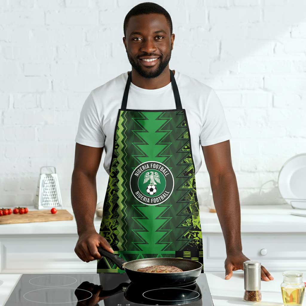 Nigeria Football Apron The Naija-Tribal Sporty Style - Wonder Print Shop