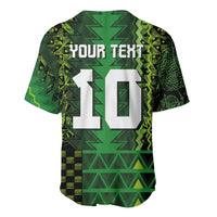 Custom Nigeria Football Baseball Jersey The Naija-Tribal Sporty Style - Wonder Print Shop