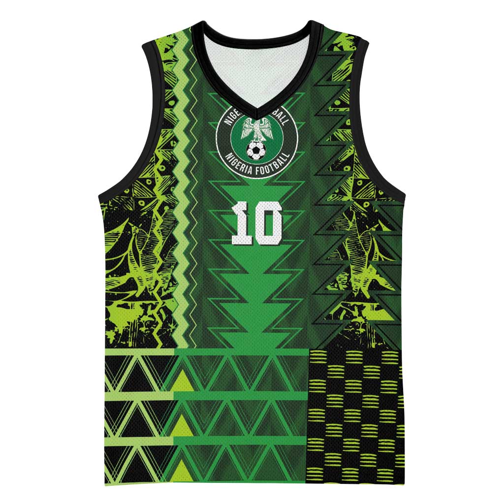 Custom Nigeria Football Basketball Jersey The Naija-Tribal Sporty Style - Wonder Print Shop