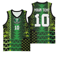 Custom Nigeria Football Basketball Jersey The Naija-Tribal Sporty Style - Wonder Print Shop