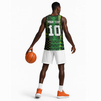 Custom Nigeria Football Basketball Jersey The Naija-Tribal Sporty Style - Wonder Print Shop