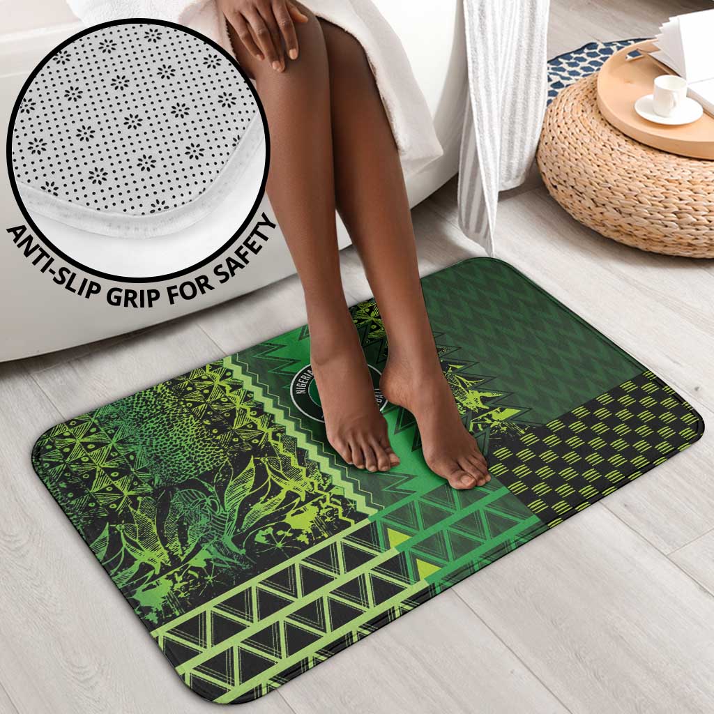 Nigeria Football Bathroom Set The Naija-Tribal Sporty Style - Wonder Print Shop