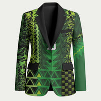 Custom Nigeria Football Blazer The Naija-Tribal Sporty Style - Wonder Print Shop