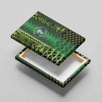 Nigeria Football Canvas Wall Art The Naija-Tribal Sporty Style - Wonder Print Shop