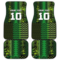 Custom Nigeria Football Car Mats The Naija-Tribal Sporty Style - Wonder Print Shop