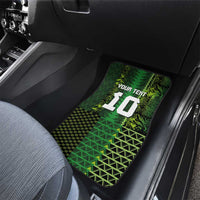 Custom Nigeria Football Car Mats The Naija-Tribal Sporty Style - Wonder Print Shop