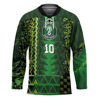 Custom Nigeria Football Hockey Jersey The Naija-Tribal Sporty Style - Wonder Print Shop
