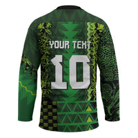 Custom Nigeria Football Hockey Jersey The Naija-Tribal Sporty Style - Wonder Print Shop