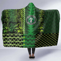 Nigeria Football Hooded Blanket The Naija-Tribal Sporty Style - Wonder Print Shop