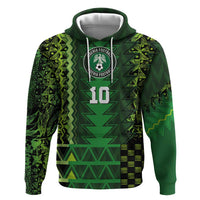 Custom Nigeria Football Hoodie The Naija-Tribal Sporty Style - Wonder Print Shop