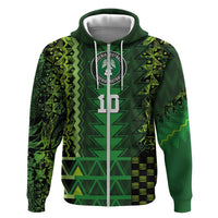 Custom Nigeria Football Hoodie The Naija-Tribal Sporty Style - Wonder Print Shop