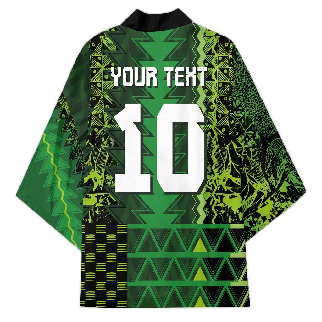 Custom Nigeria Football Kimono The Naija-Tribal Sporty Style - Wonder Print Shop