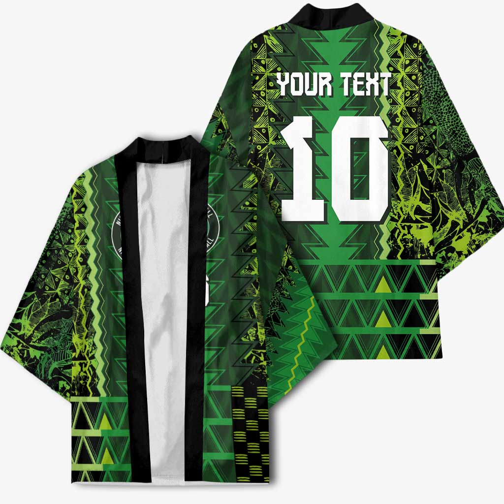 Custom Nigeria Football Kimono The Naija-Tribal Sporty Style - Wonder Print Shop