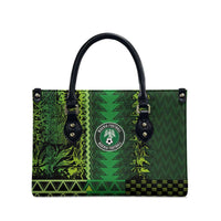 Nigeria Football Leather Bag The Naija-Tribal Sporty Style - Wonder Print Shop