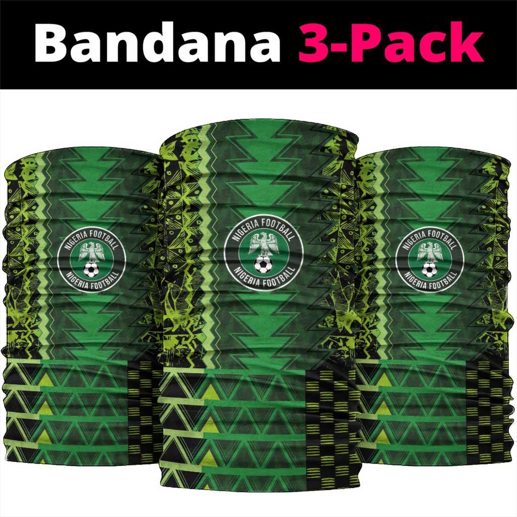 Nigeria Football Neck Gaiter The Naija-Tribal Sporty Style - Wonder Print Shop