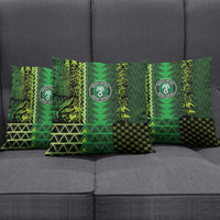 Nigeria Football Pillow Cover The Naija-Tribal Sporty Style - Wonder Print Shop