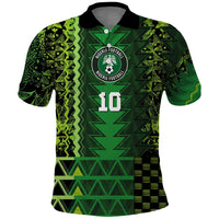 Custom Nigeria Football Polo Shirt The Naija-Tribal Sporty Style - Wonder Print Shop