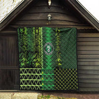 Nigeria Football Quilt The Naija-Tribal Sporty Style - Wonder Print Shop