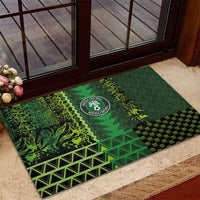 Nigeria Football Rubber Doormat The Naija-Tribal Sporty Style - Wonder Print Shop