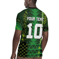 Custom Nigeria Football Rugby Jersey The Naija-Tribal Sporty Style - Wonder Print Shop