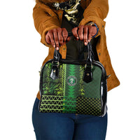 Nigeria Football Shoulder Handbag The Naija-Tribal Sporty Style - Wonder Print Shop