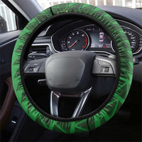 Nigeria Football Steering Wheel Cover The Naija-Tribal Sporty Style - Wonder Print Shop