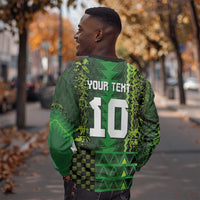 Custom Nigeria Football Sweatshirt The Naija-Tribal Sporty Style - Wonder Print Shop