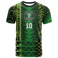 Custom Nigeria Football T shirt The Naija-Tribal Sporty Style - Wonder Print Shop