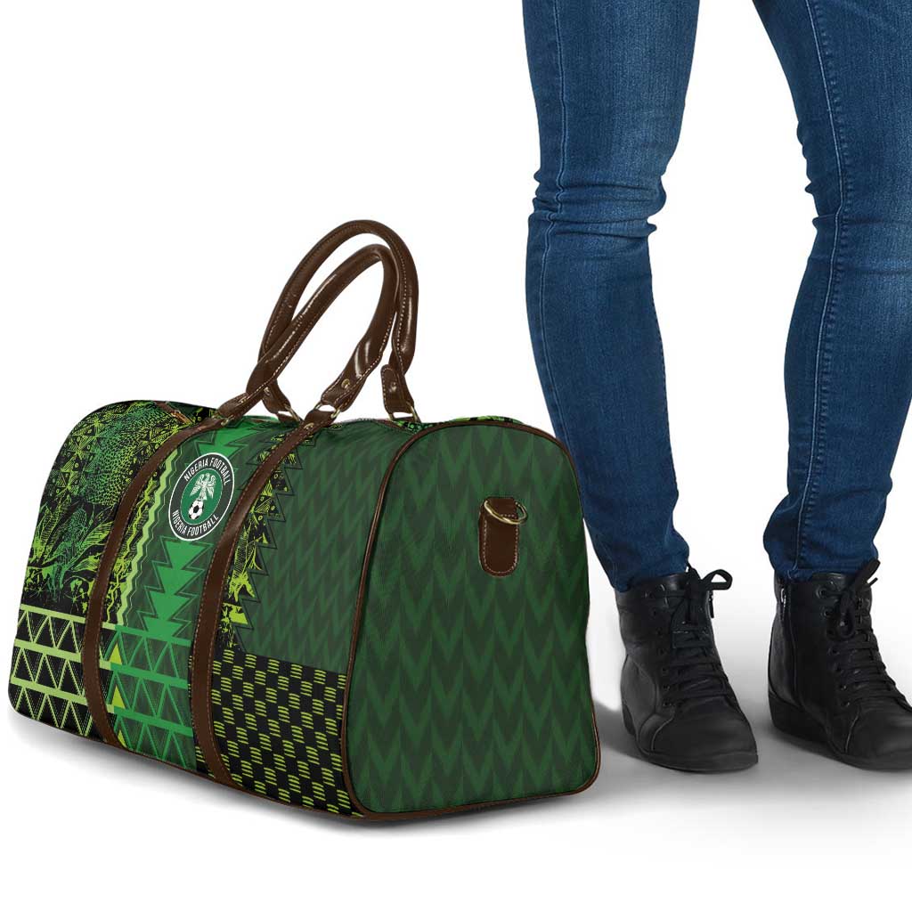Nigeria Football Travel Bag The Naija-Tribal Sporty Style - Wonder Print Shop