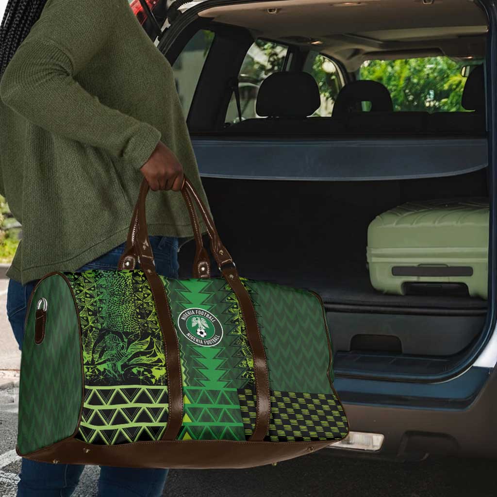 Nigeria Football Travel Bag The Naija-Tribal Sporty Style - Wonder Print Shop