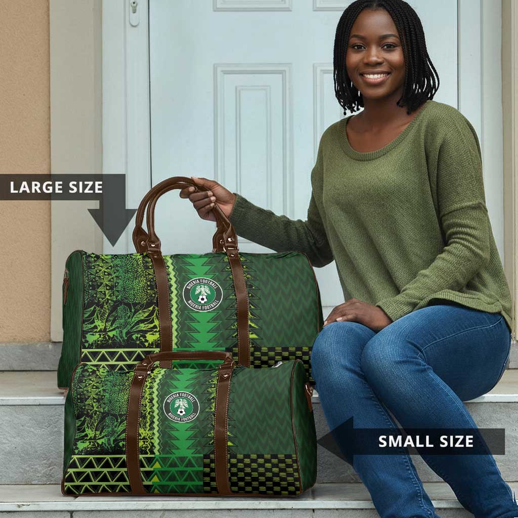 Nigeria Football Travel Bag The Naija-Tribal Sporty Style - Wonder Print Shop