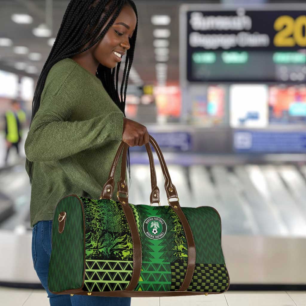 Nigeria Football Travel Bag The Naija-Tribal Sporty Style - Wonder Print Shop