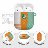 Ivory Coast Football AirPods Case Côte d'Ivoire-Tribal Sporty Style - Wonder Print Shop