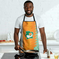 Ivory Coast Football Apron Côte d'Ivoire-Tribal Sporty Style - Wonder Print Shop