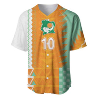 Custom Ivory Coast Football Baseball Jersey Côte d'Ivoire-Tribal Sporty Style - Wonder Print Shop